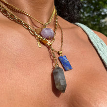 Crystal healing energy necklaces