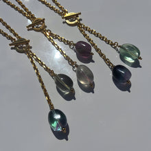 Fluorite Crystal Energy Chain