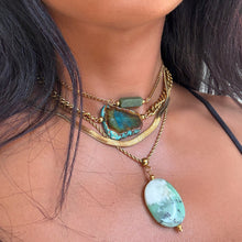 Jade, Chrysoprase, Agate, Gold, Crystal Necklaces