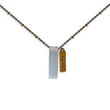Selenite Gold Necklace