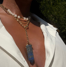 TRUTH ANCHOR LAPIS LAZULI NECKLACE