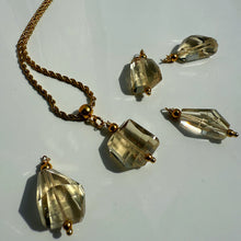 JEWEL OF PROSPERITY CITRINE CRYSTAL NECKLACE