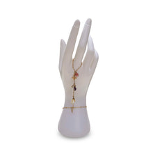 PERSONAL POWER CRYSTAL GOLD HANDCHAIN