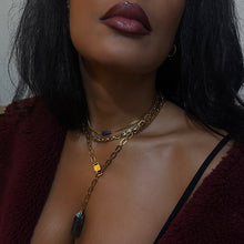 EXPRESSION LAPIS LAZULI CHOKER