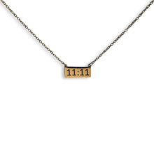 MAKE A WISH 1111 GOLD NECKLACE