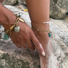 ILLUMINATION QUARTZ CRYSTAL ANKLET