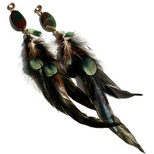 FOREST FLAMES AGATE EARRINGS