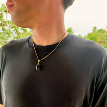 BLACK ARMOUR OBSIDIAN MENS CHAIN
