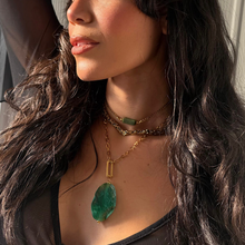 LUCKY JADE GOLD CHOKER