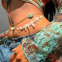 WARRIOR WOMBAN AMAZONITE CRYSTAL WAIST CHAIN