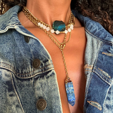 TRUTH ANCHOR LAPIS LAZULI NECKLACE
