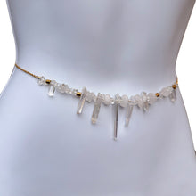 QUARTZ EMBRACE CRYSTAL WAIST CHAIN