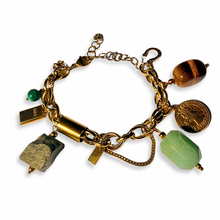MONEY COME 2 ME CRYSTAL CHARM BRACELET